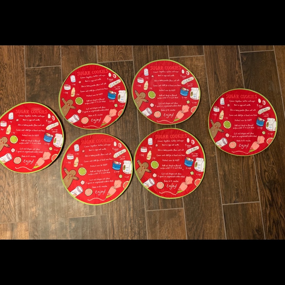 6 super cute placemats